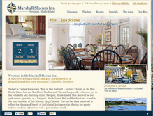 Tablet Screenshot of marshallslocuminn.com